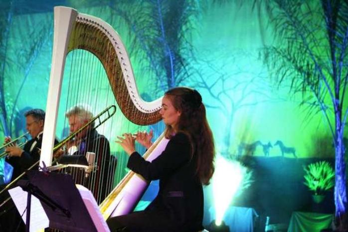 Harp at Indian Wells Gala Event